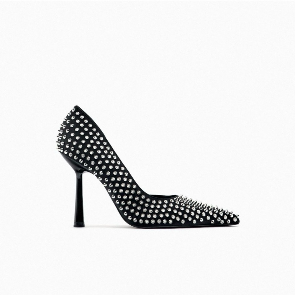 Zara studded heels size 9